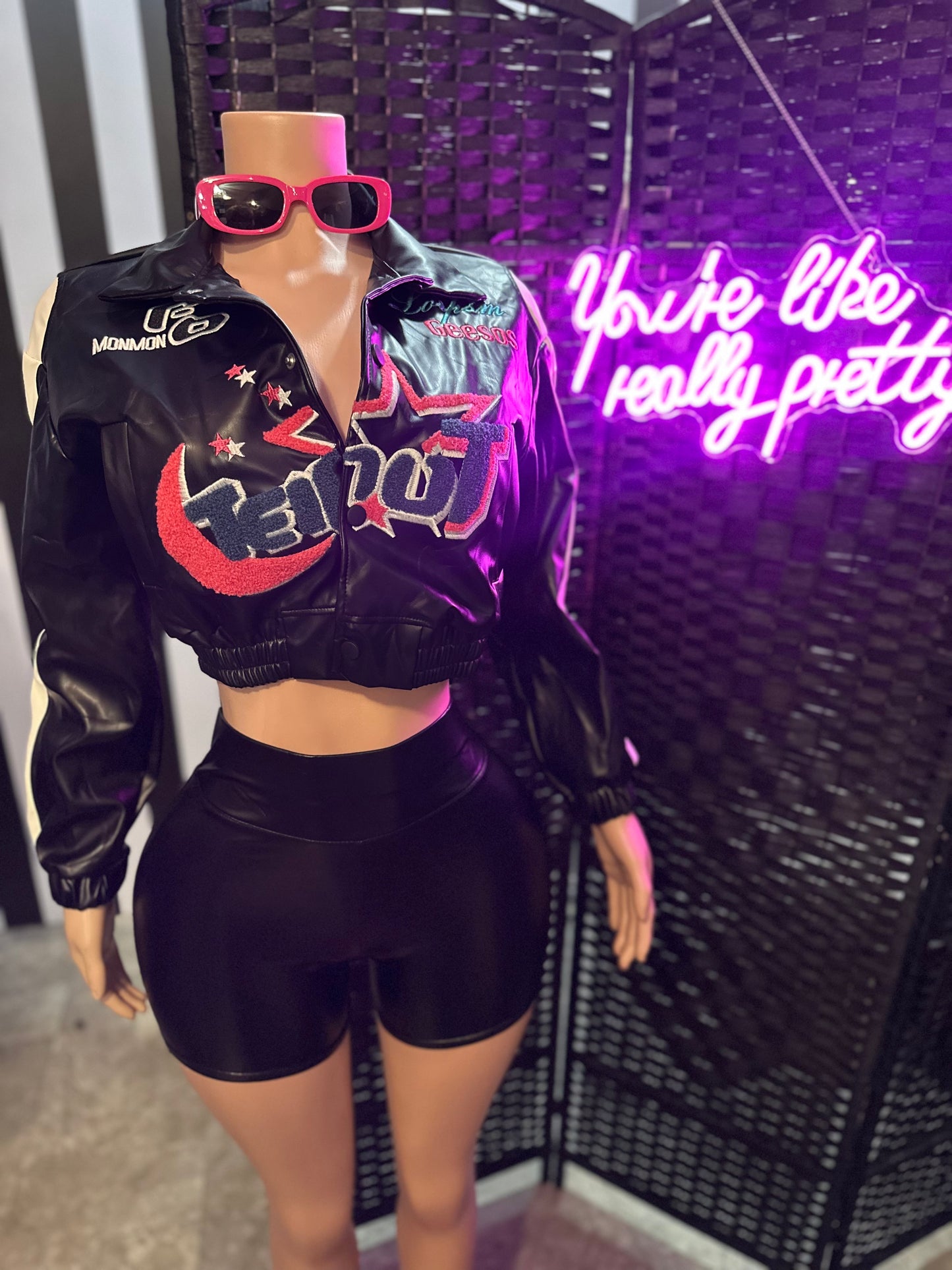 Black Varsity Jacket