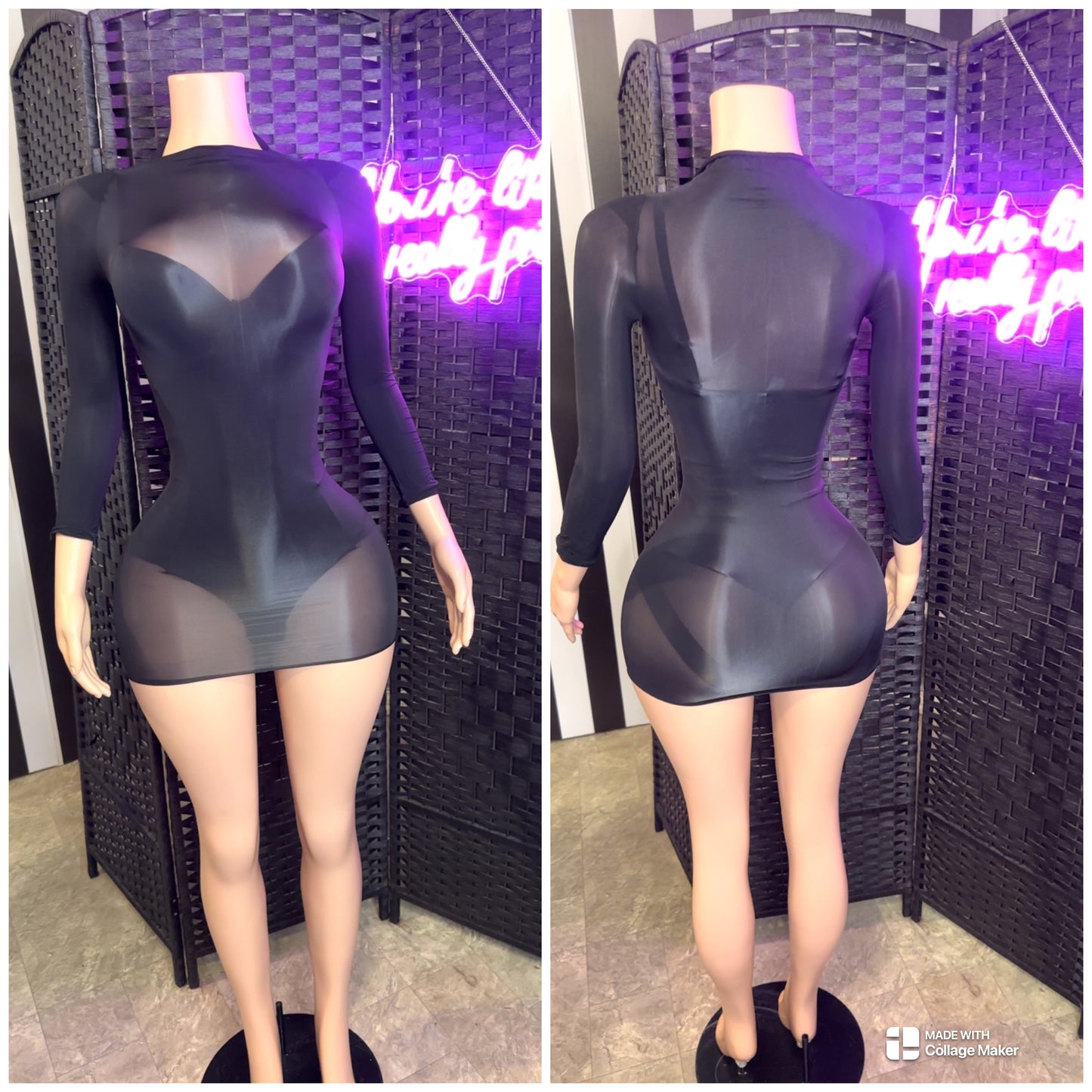 Stocking Dress w/ undergarment