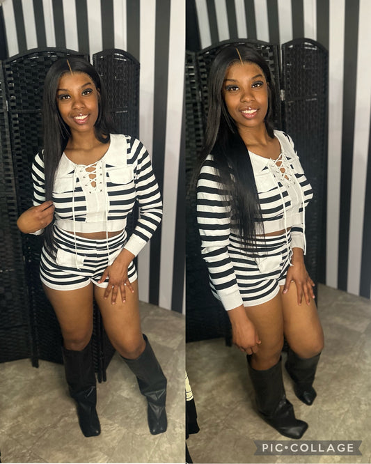 Stripe 2pc Set