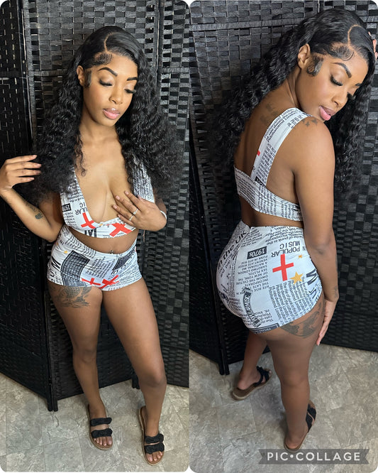 “Red Me” 2pc Set