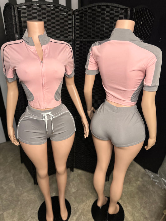 P&G 2pc Short Set