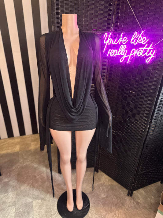 Black Sweetheart Dress