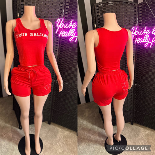 Red TR 2pc Set