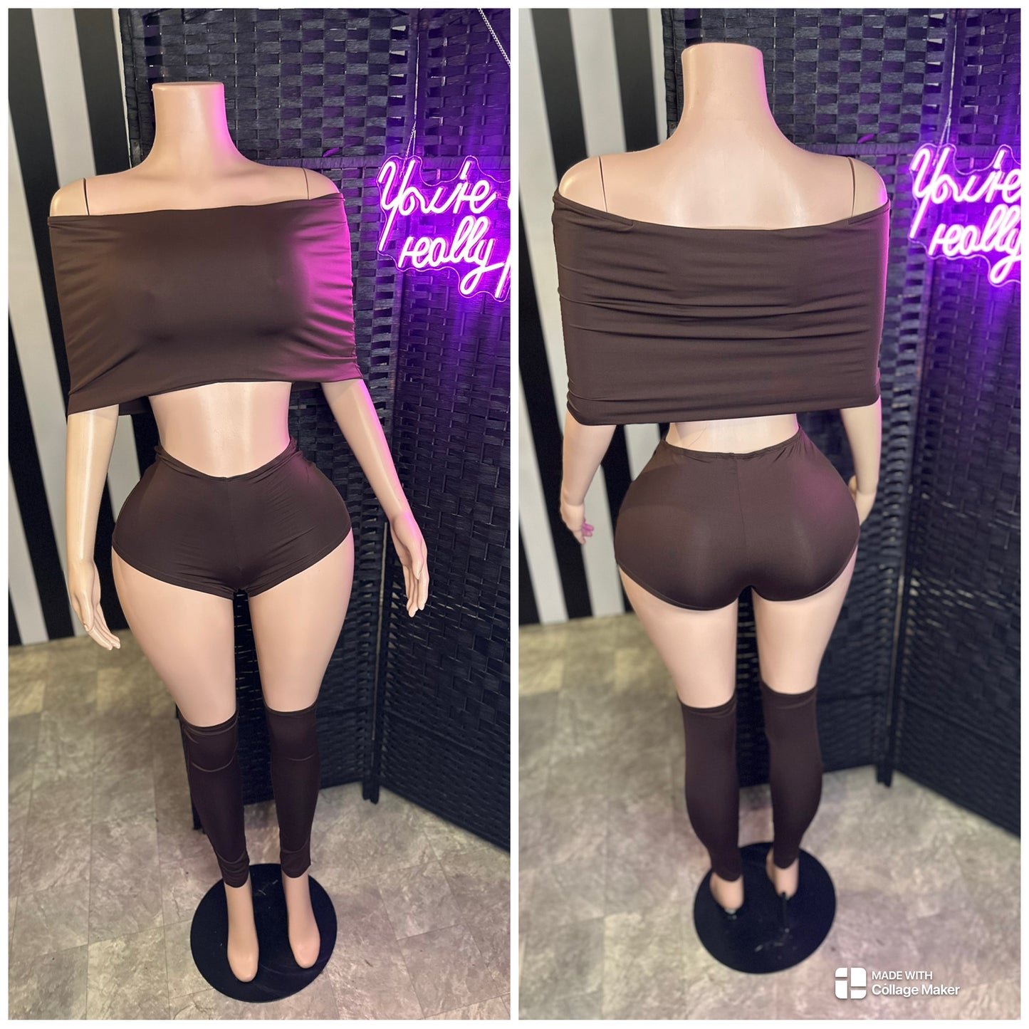 Brown 3pc Set