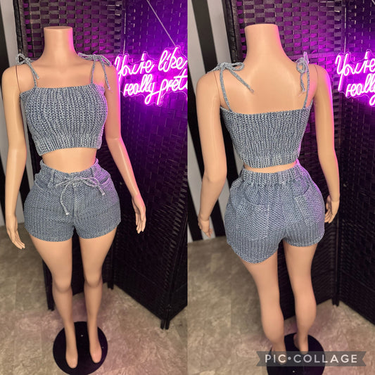 Denim 2pc Set