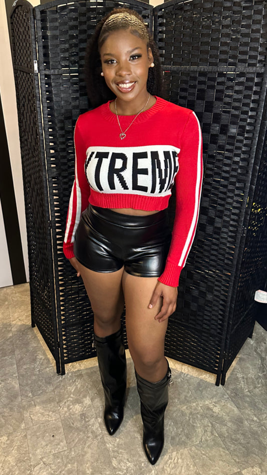 Leather Shorts