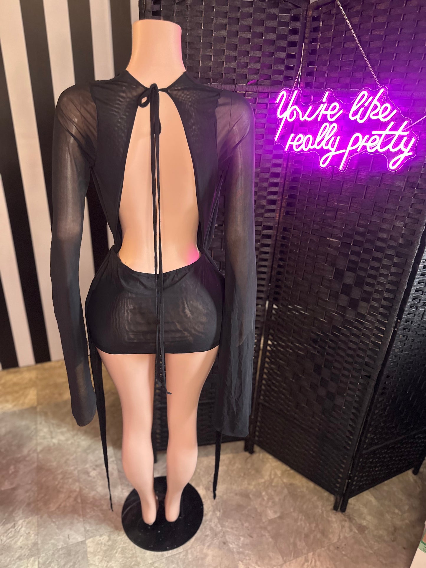 Black Sweetheart Dress