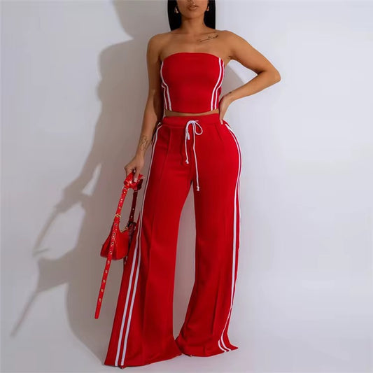 Red 2pc Varsity Set