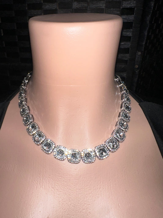 Silver Square Chain