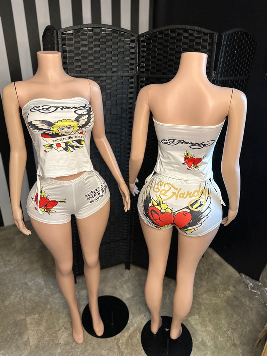 White Hardy 2pc Set