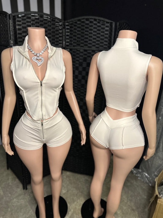 White 2pc Set