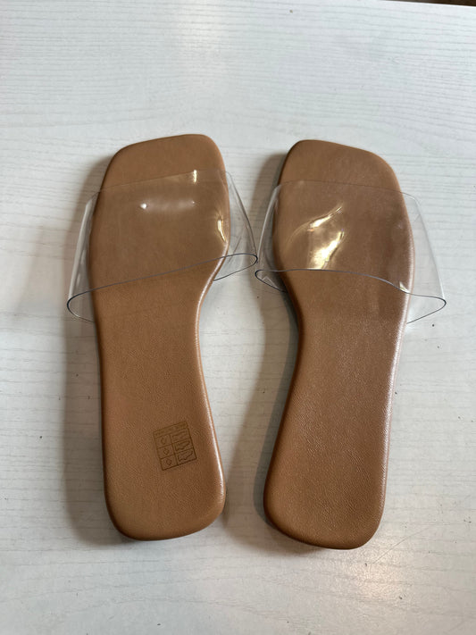 Tan Clear Slide