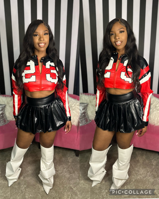 Red Varsity Jacket
