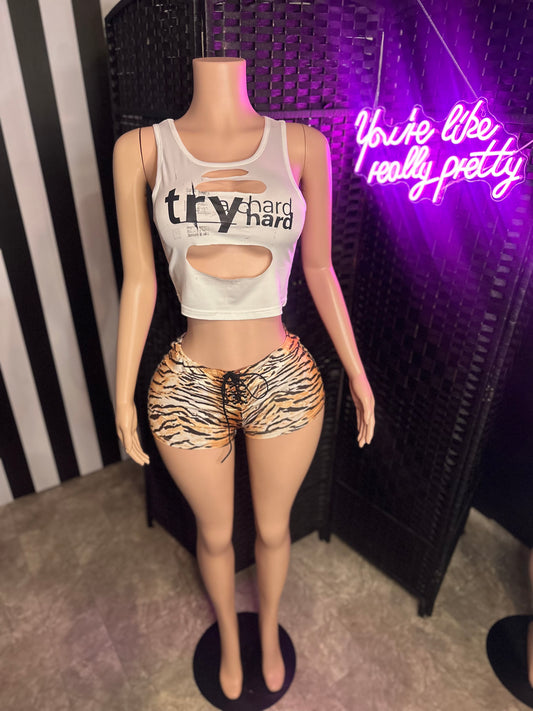 “Hard” Tiger 2pc Set