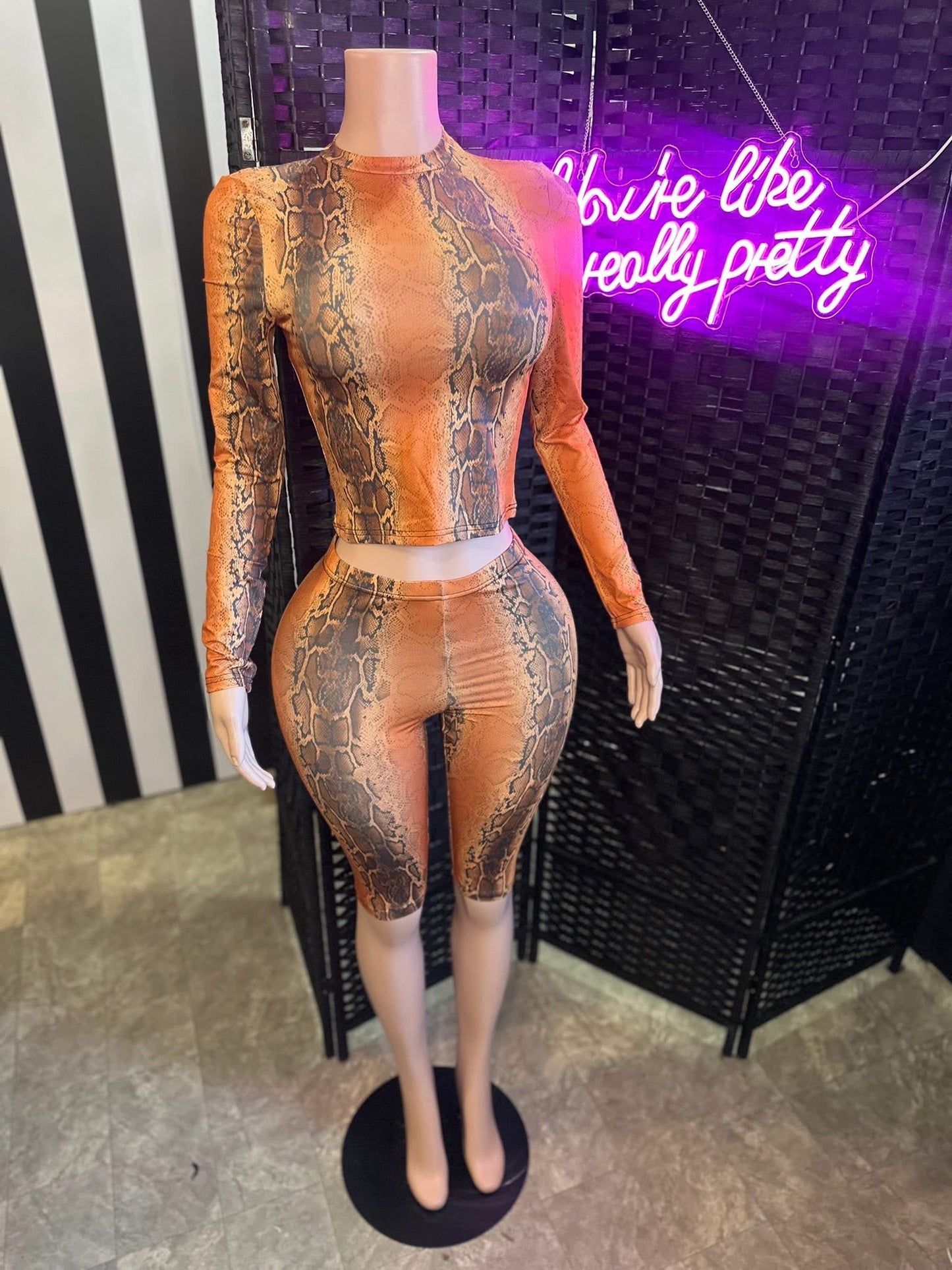 Orange 2pc Set