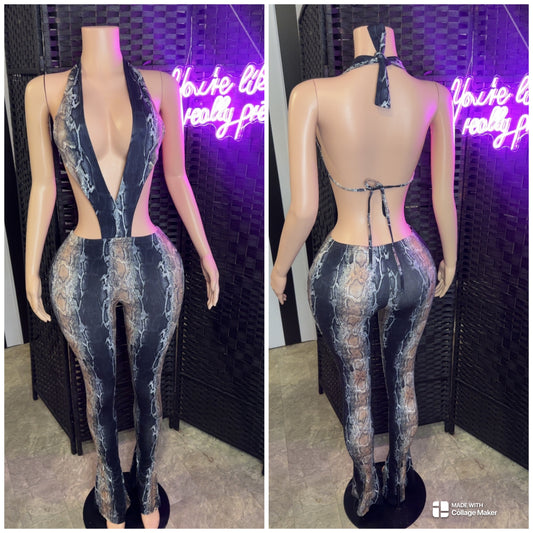 Printed Jumpsuit