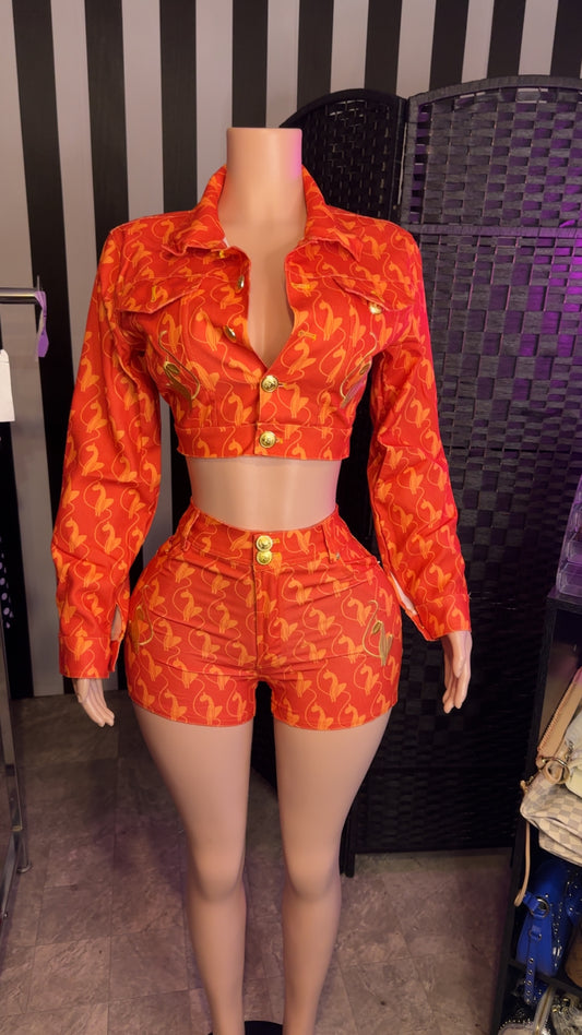 Orange BP 2pc Set