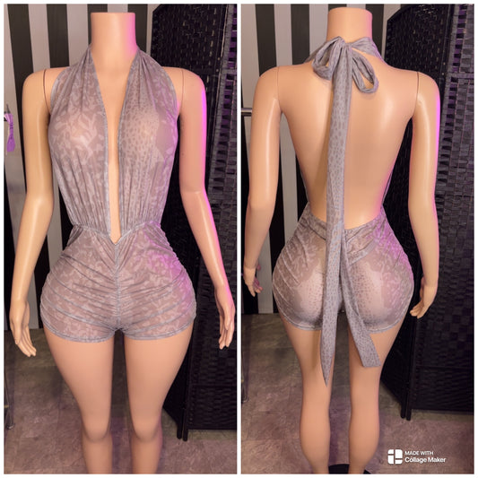 Mesh Romper