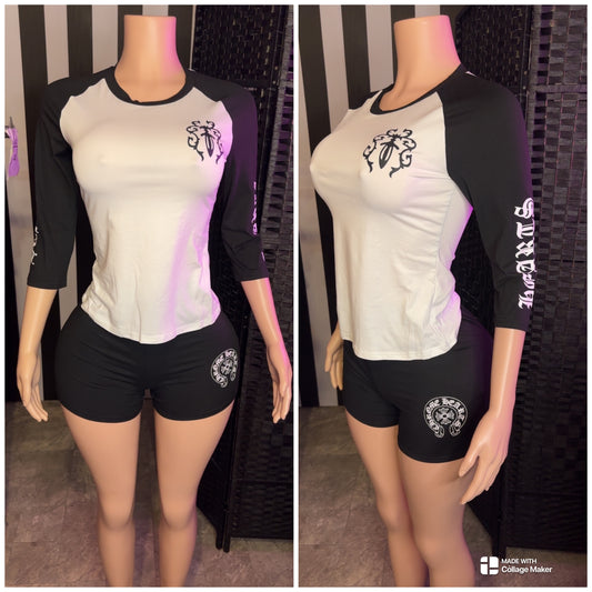 Chrome Heart 2pc Set
