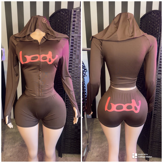 Brown Body 2pc Set
