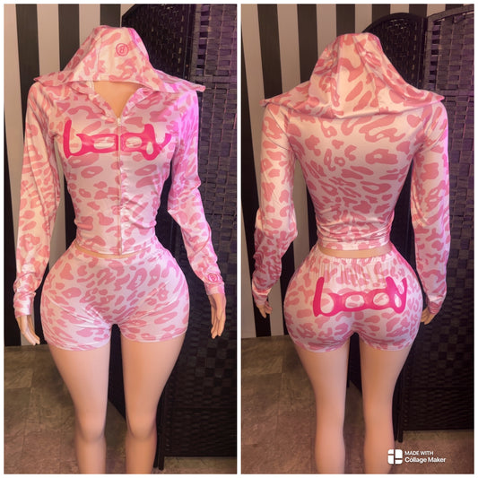 Camo Pink Body 2pc Set