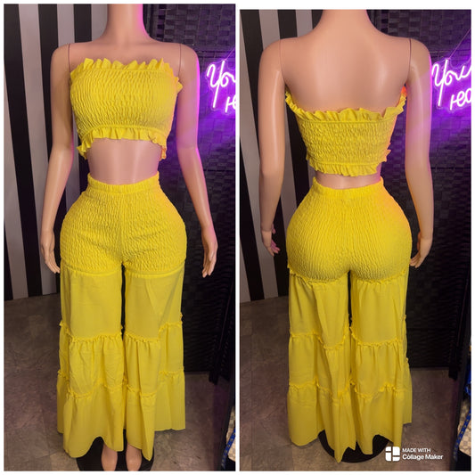 Yellow 2pc Set