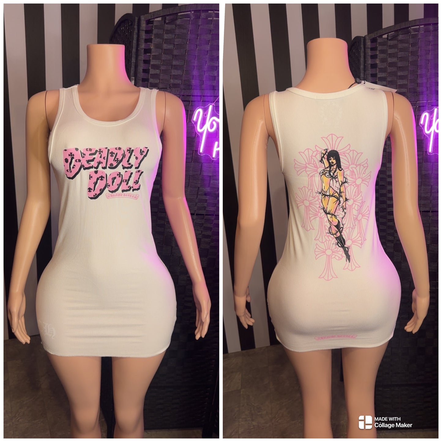 DD Dress White