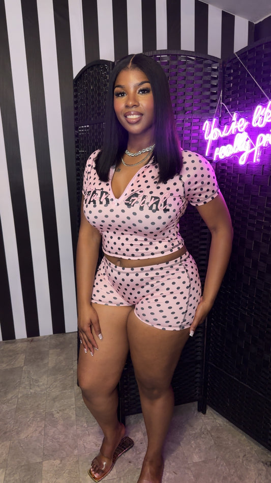 Star Girl Pink 2pc Set