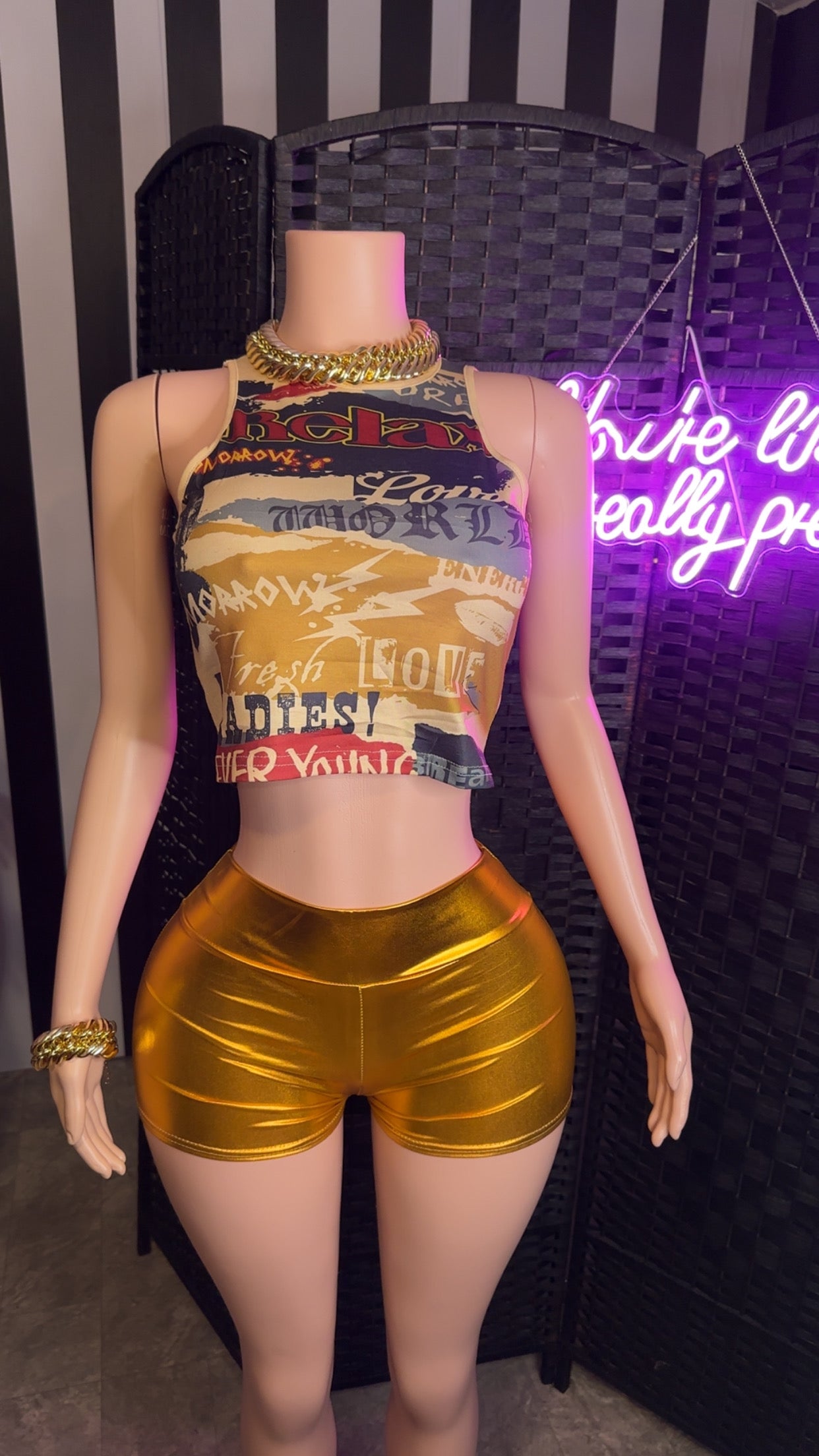 Gold 2pc Set