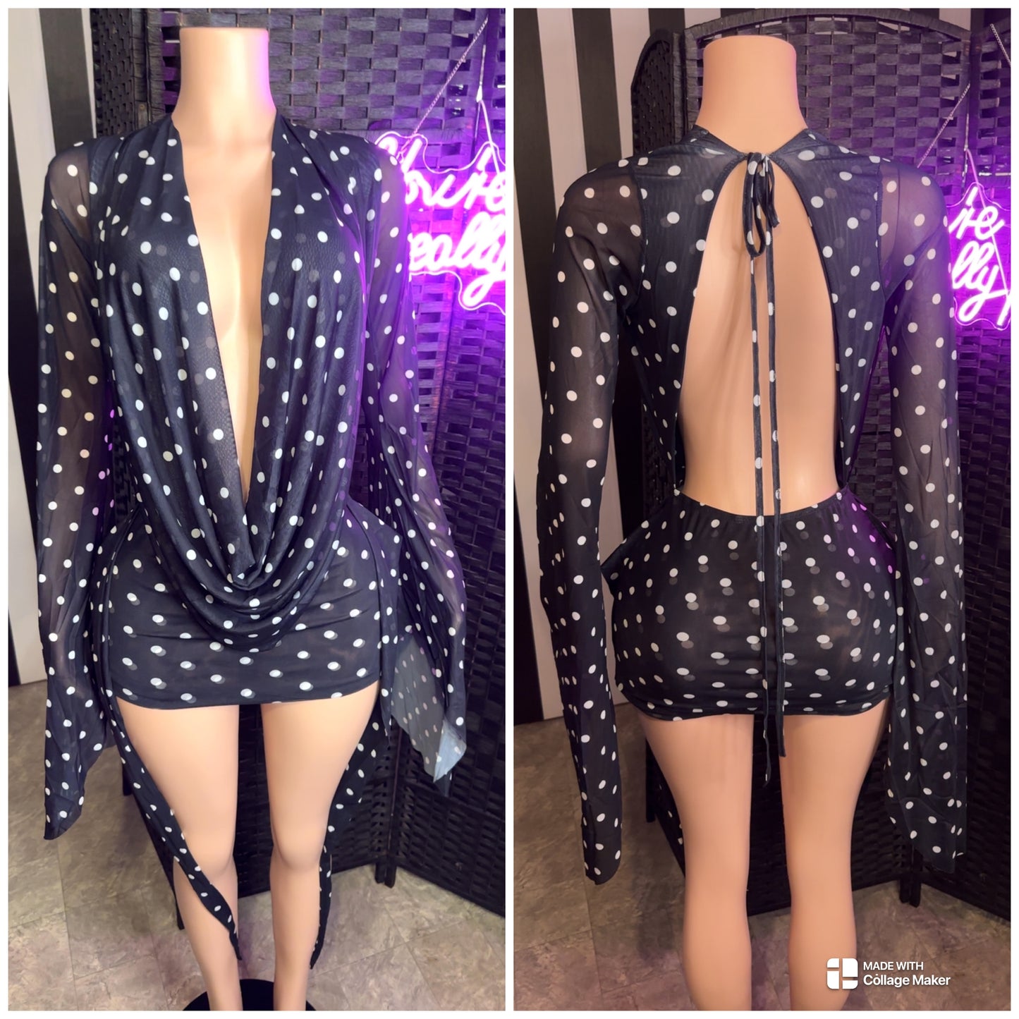Black PD Dress