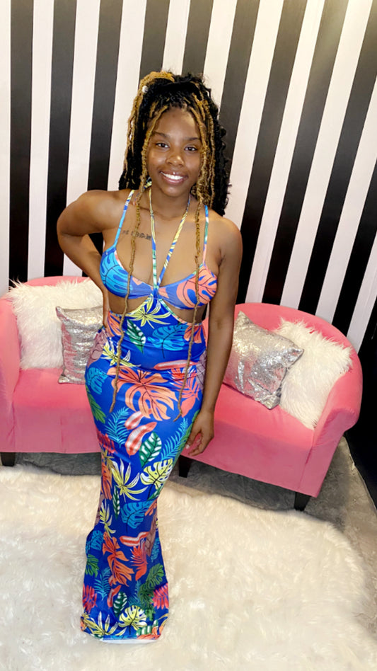 “Tropical Vibes” Dress